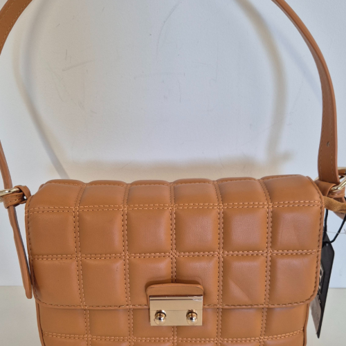 Borsa Spalla Matelassè Milano col. Brandy