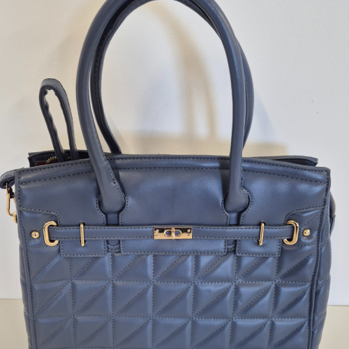 Borsa Matelassè Cannes col. Blu