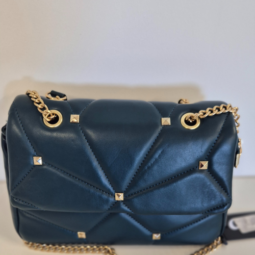 Annabelle Clutch Bag in Teal Blue
